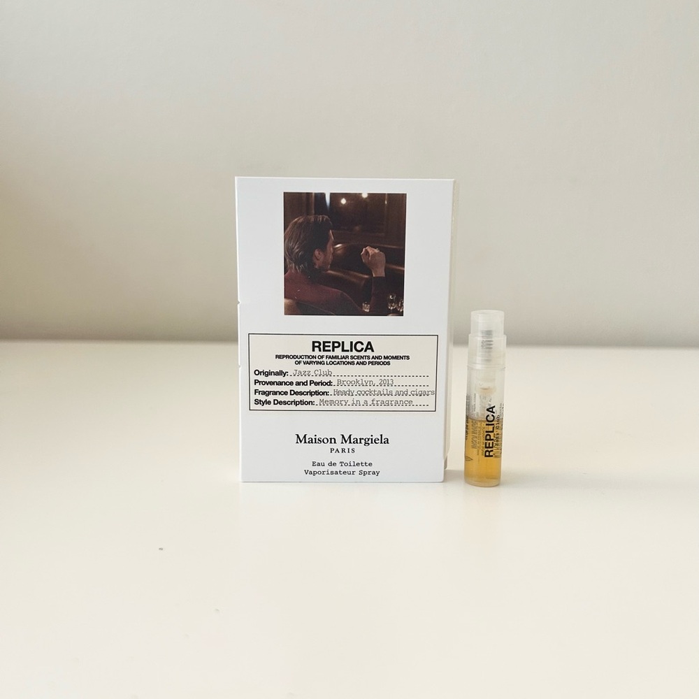 🌸MAISON MARGIELA 'Replica' Jazz Club EDT Vial Spray Sample 1.2 mL